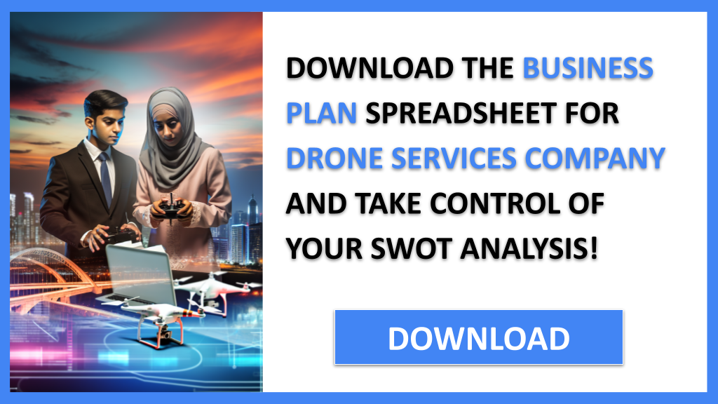 Business Plan Example for Drone Services Company - Drone Services Company SWOT Analysis- CTA3