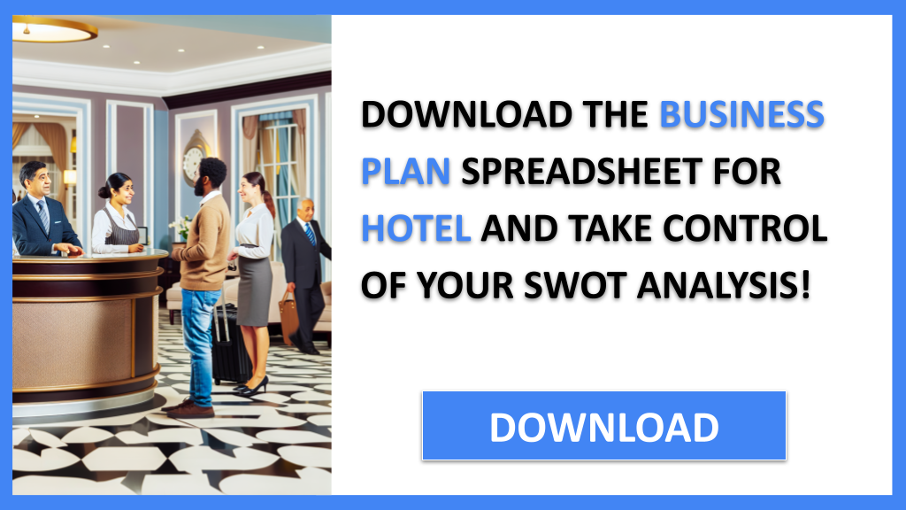 Business Plan Example for Hotel - Hotel SWOT Analysis- CTA3