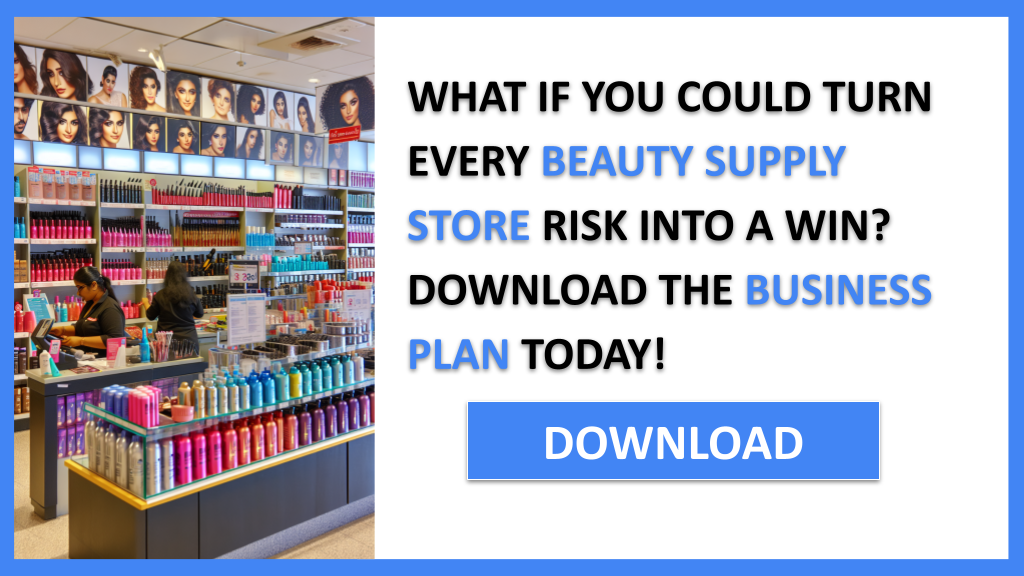 Business Plan Example for Beauty Supply Store - Beauty Supply Store SWOT Analysis- CTA1