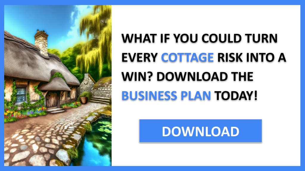 Business Plan Example for Cottage - Cottage SWOT Analysis- CTA1