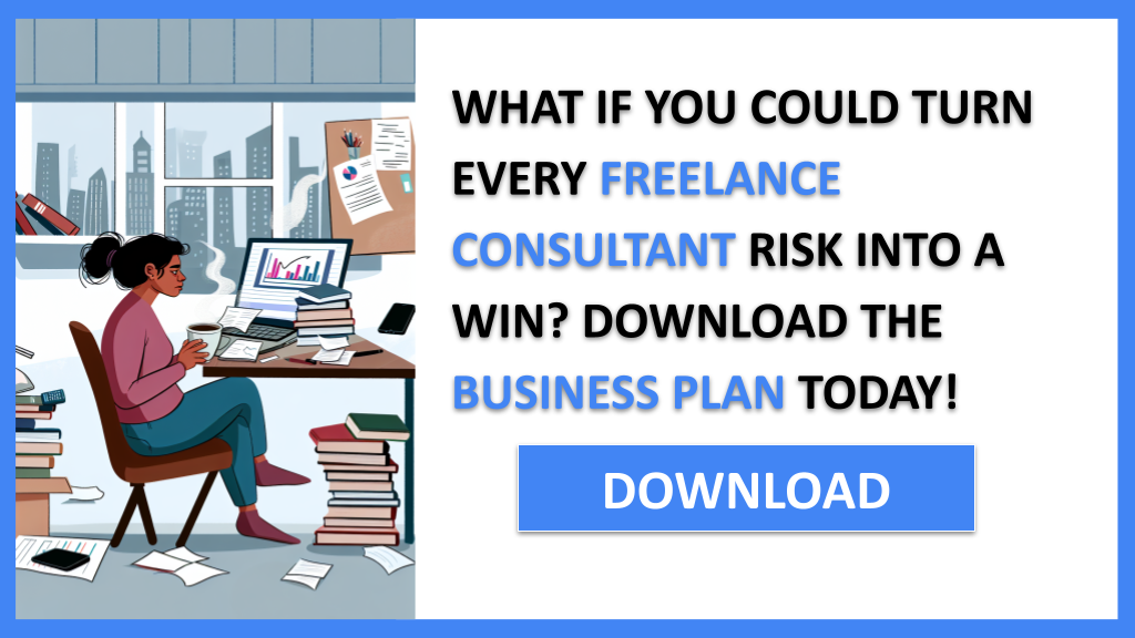 Business Plan Example for Freelance Consultant - Freelance Consultant SWOT Analysis- CTA1