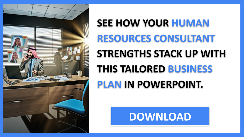 Business Plan Example for Human Resources Consultant - Human Resources Consultant SWOT Analysis- CTA2