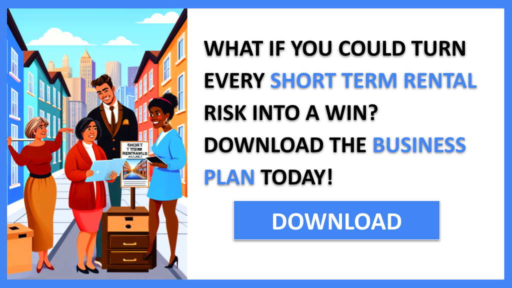 Business Plan Example for Short Term Rental - Short Term Rental SWOT Analysis- CTA1