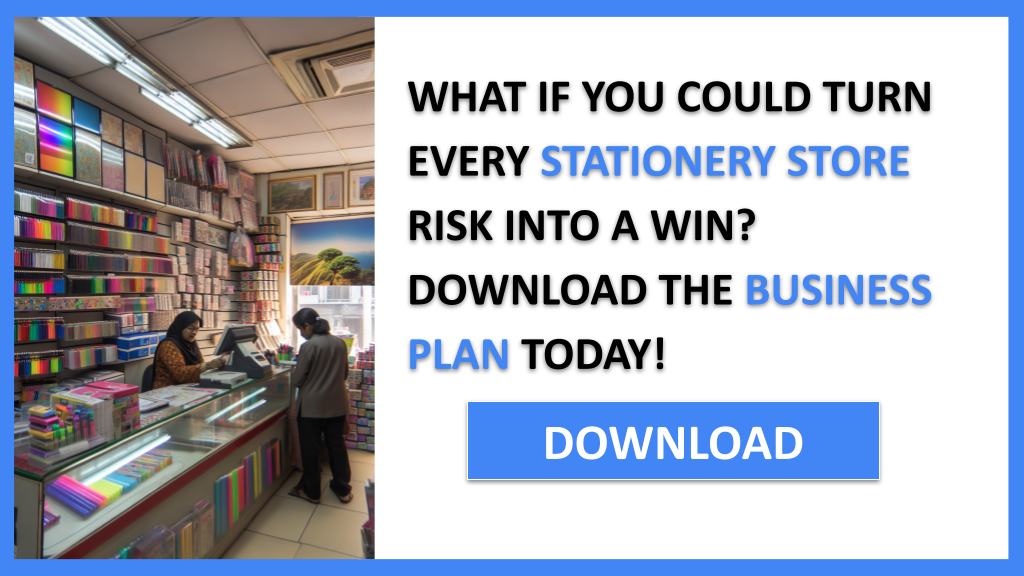 Business Plan Example for Stationery Store - Stationery Store SWOT Analysis- CTA1