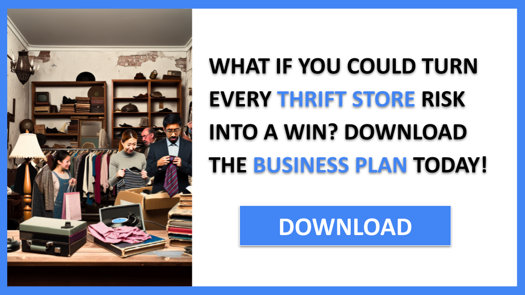 Business Plan Example for Thrift Store - Thrift Store SWOT Analysis- CTA1