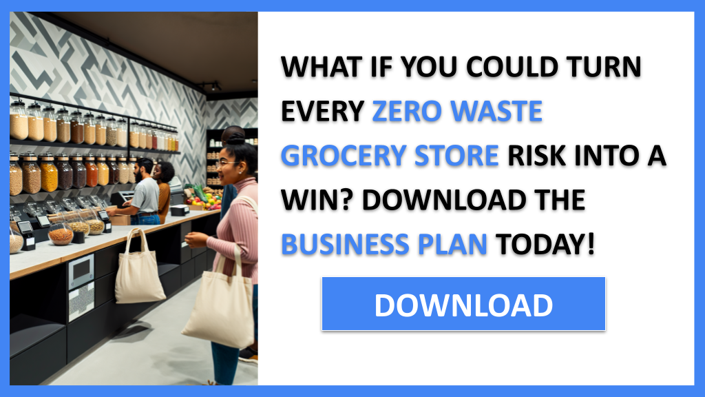 Business Plan Example for Zero Waste Grocery Store - Zero Waste Grocery Store SWOT Analysis- CTA1