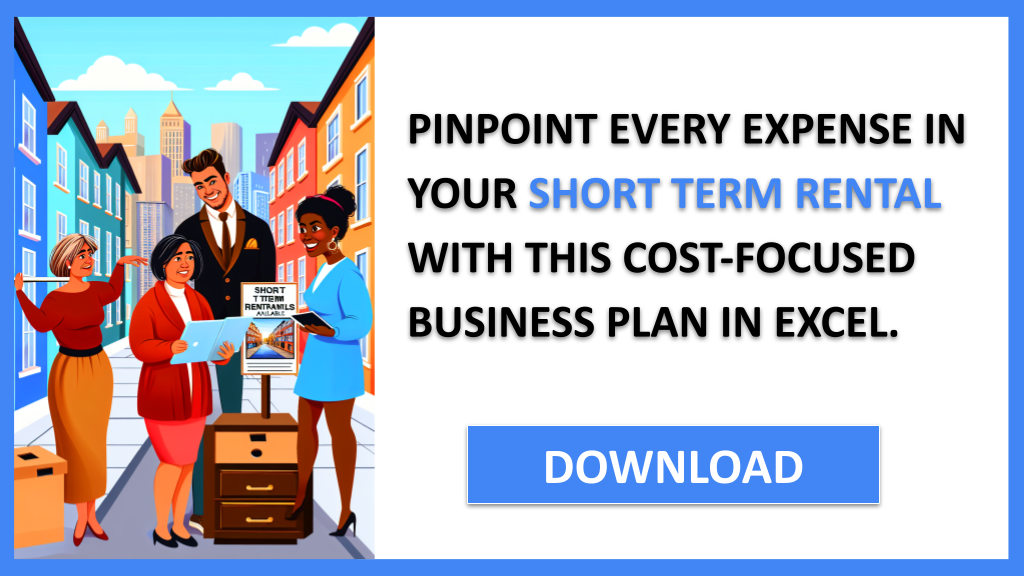 Business Plan Example for Short Term Rental - Short Term Rental Costs- CTA2