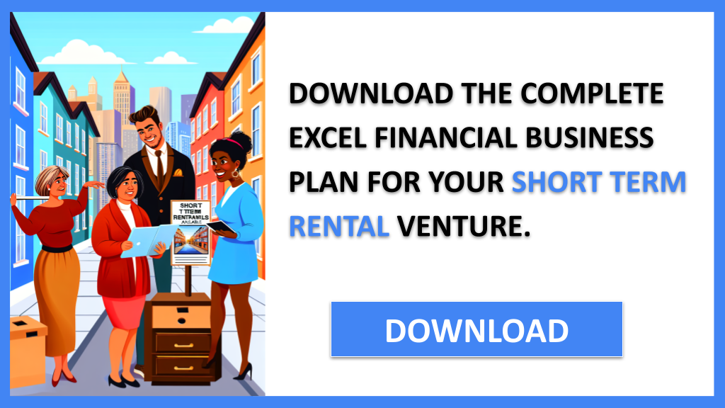 Business Plan Example for Short Term Rental - Short Term Rental Financial Plan- CTA2