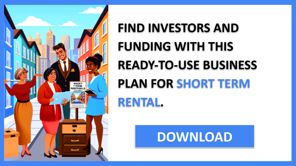 Business Plan Example for Short Term Rental - Short Term Rental Funding Options- CTA3