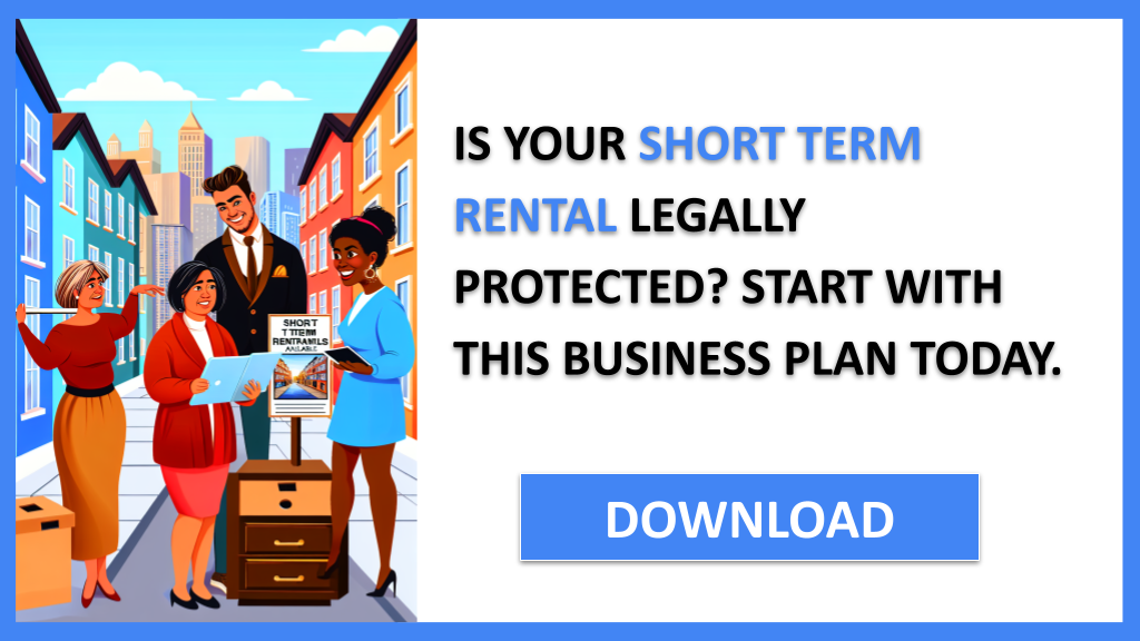 Business Plan Example for Short Term Rental - Short Term Rental Legal Considerations- CTA1
