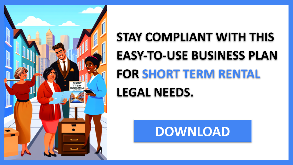 Business Plan Example for Short Term Rental - Short Term Rental Legal Considerations- CTA3