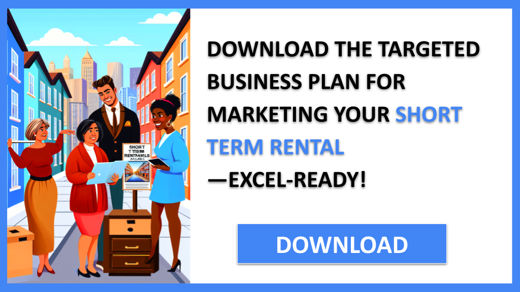 Business Plan Example for Short Term Rental - Short Term Rental Marketing Plan- CTA2