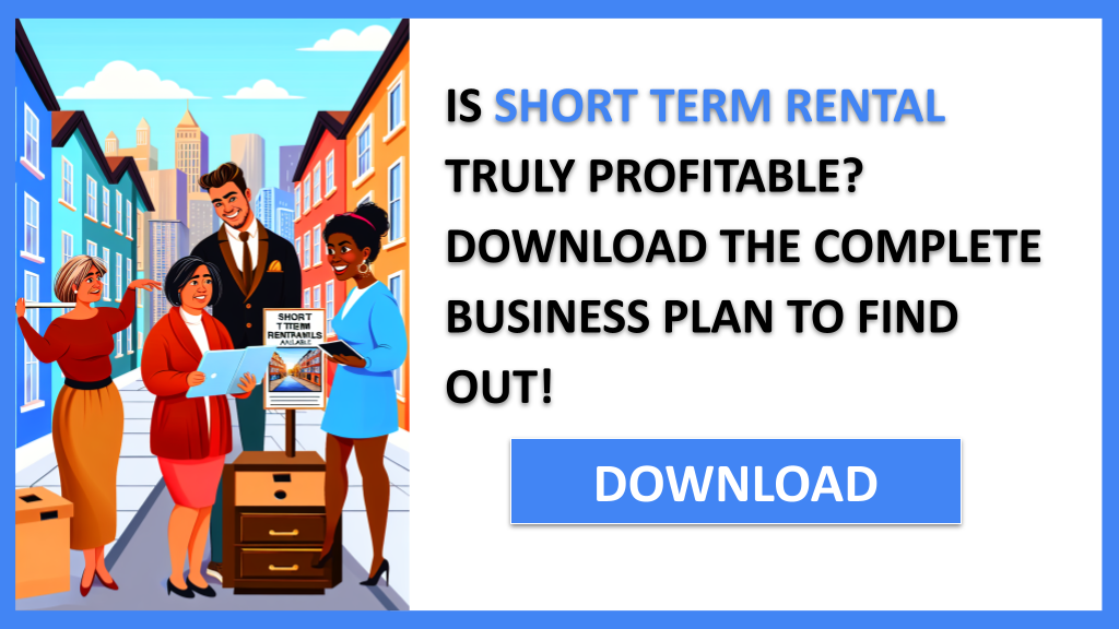 Business Plan Example for Short Term Rental - Short Term Rental Profitability- CTA1