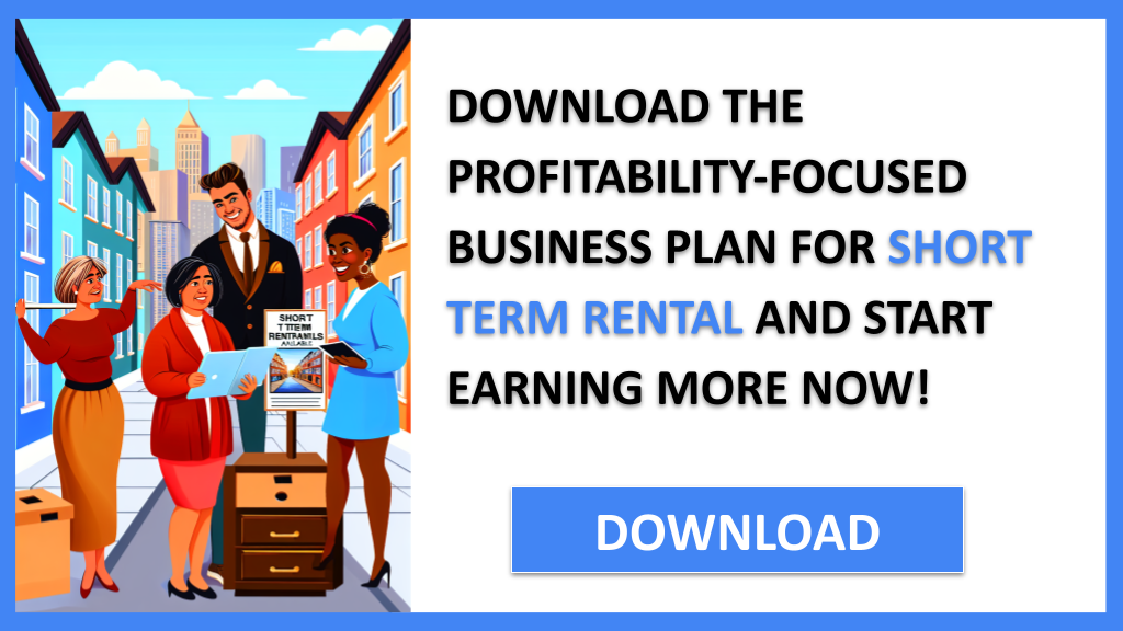 Business Plan Example for Short Term Rental - Short Term Rental Profitability- CTA3