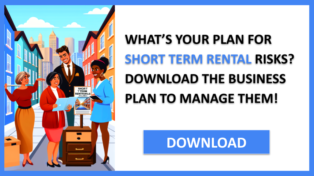 Business Plan Example for Short Term Rental - Short Term Rental Risk Management- CTA1