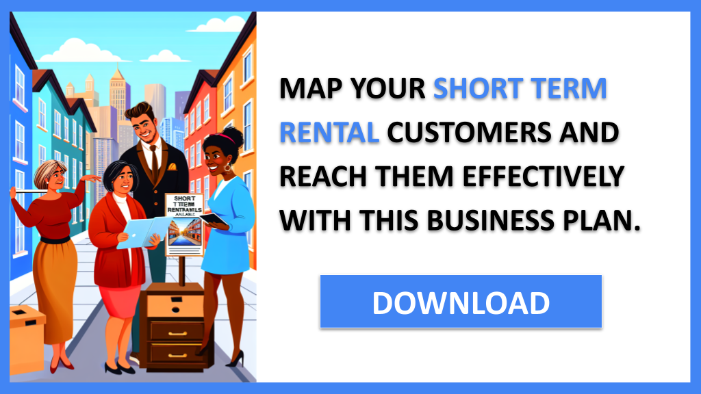 Business Plan Example for Short Term Rental - Short Term Rental Customer Segments- CTA3