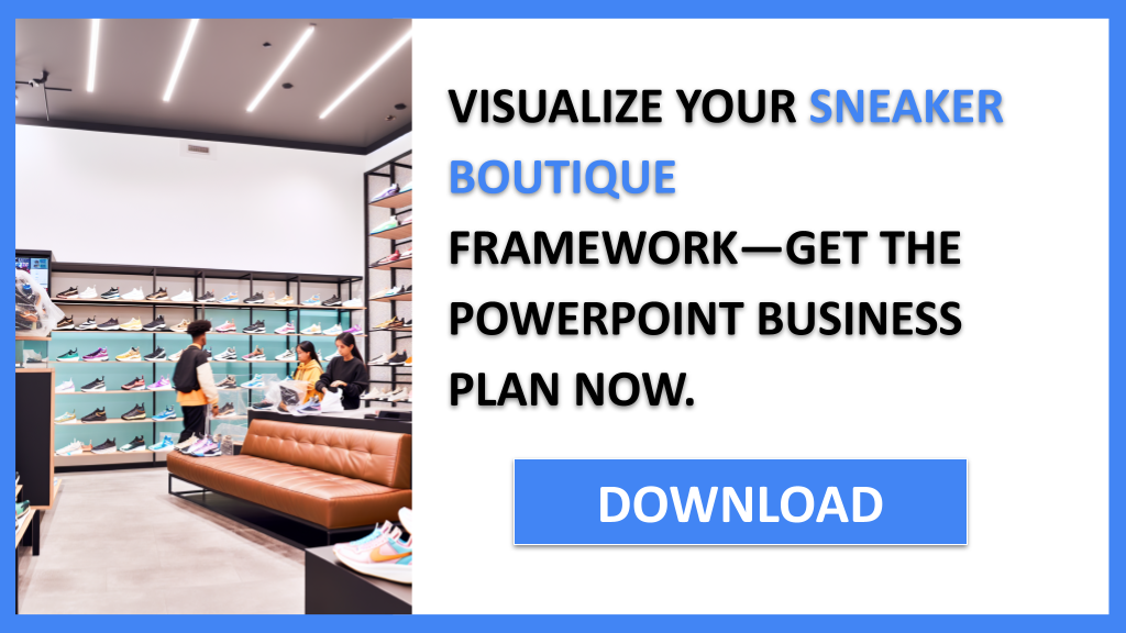Business Plan Example for Sneaker Boutique - Sneaker Boutique Business Model Canvas- CTA3