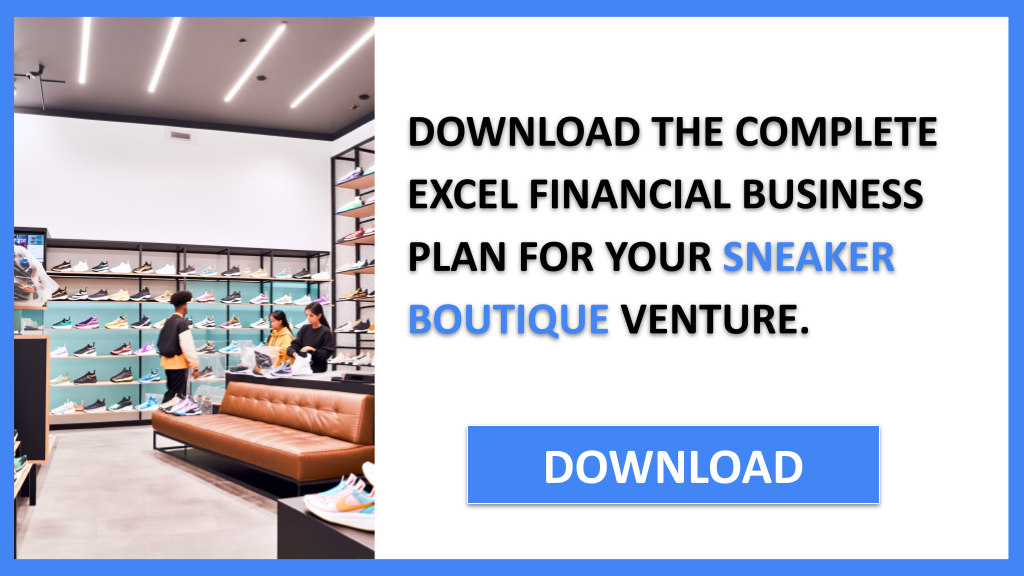 Business Plan Example for Sneaker Boutique - Sneaker Boutique Financial Plan- CTA2