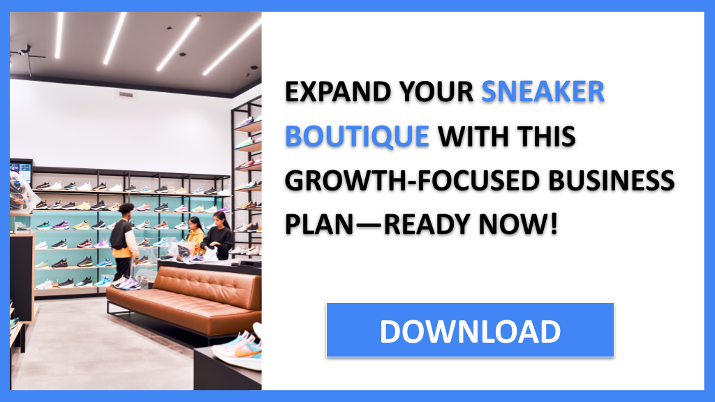 Business Plan Example for Sneaker Boutique - Sneaker Boutique Growth Strategy- CTA3