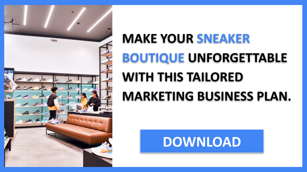 Business Plan Example for Sneaker Boutique - Sneaker Boutique Marketing Plan- CTA3