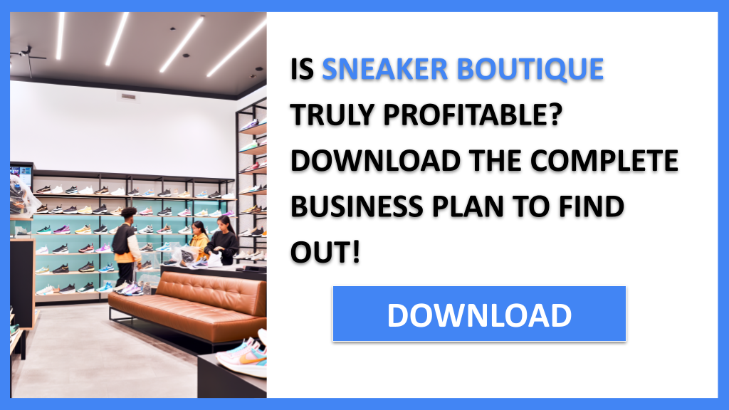 Business Plan Example for Sneaker Boutique - Sneaker Boutique Profitability- CTA1