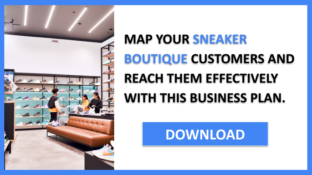 Business Plan Example for Sneaker Boutique - Sneaker Boutique Customer Segments- CTA3