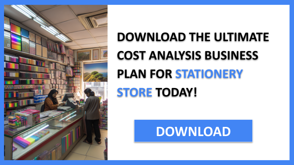 Business Plan Example for Stationery Store - Stationery Store Costs- CTA3