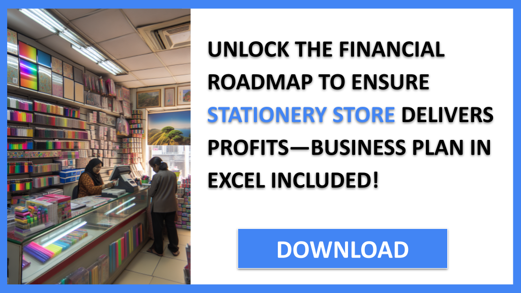 Business Plan Example for Stationery Store - Stationery Store Profitability- CTA2