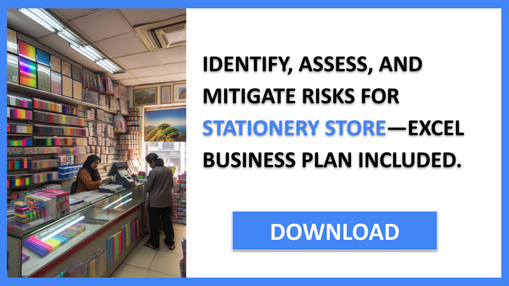 Business Plan Example for Stationery Store - Stationery Store Risk Management- CTA2