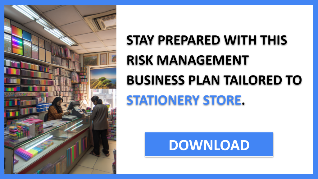 Business Plan Example for Stationery Store - Stationery Store Risk Management- CTA3