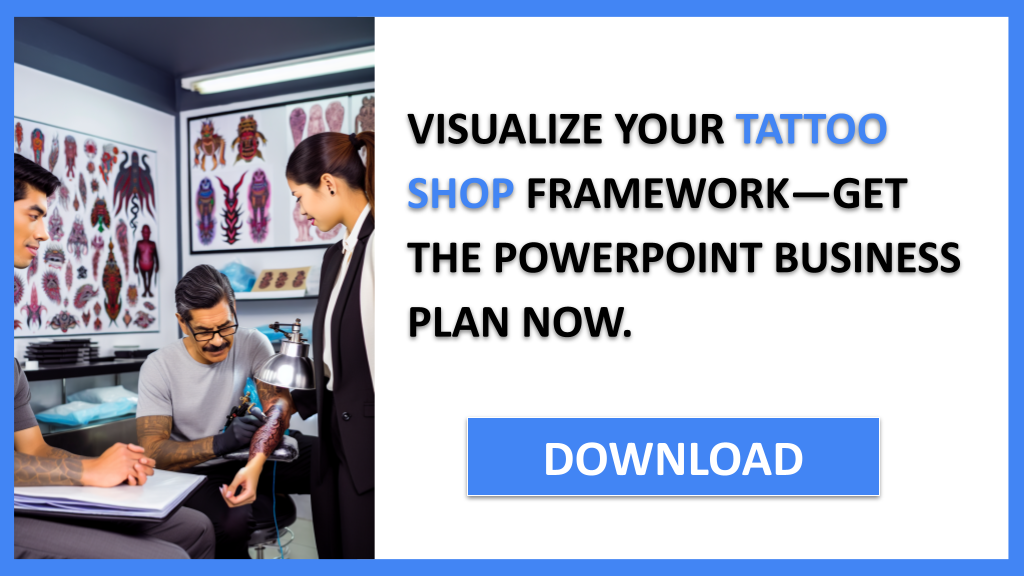 Business Plan Example for Tattoo Shop - Tattoo Shop Business Model Canvas- CTA3