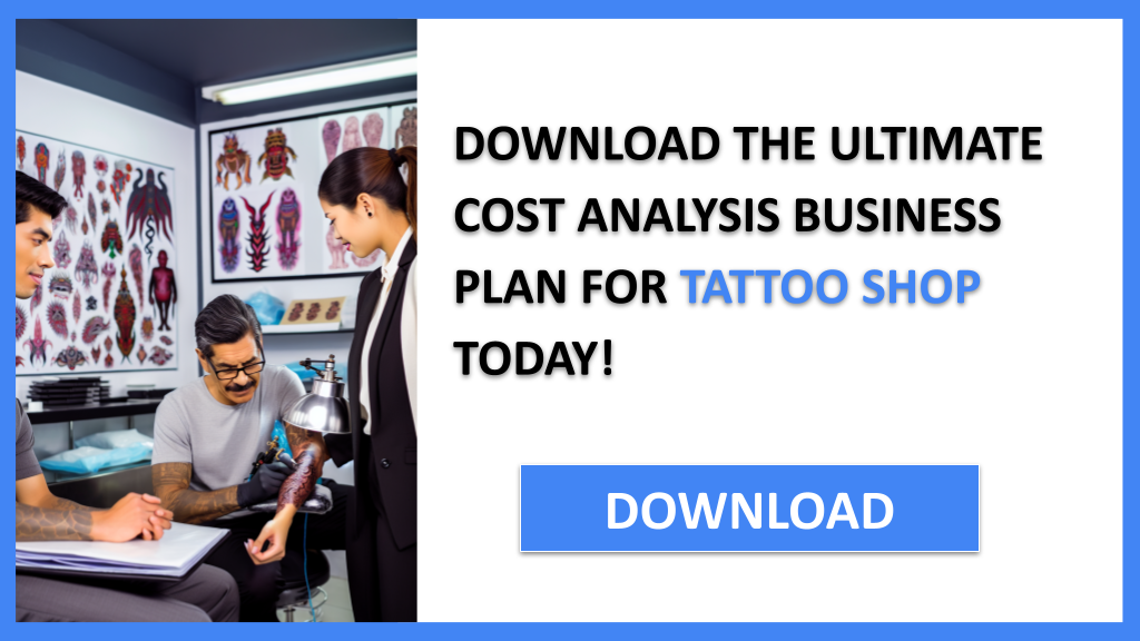 Business Plan Example for Tattoo Shop - Tattoo Shop Costs- CTA3