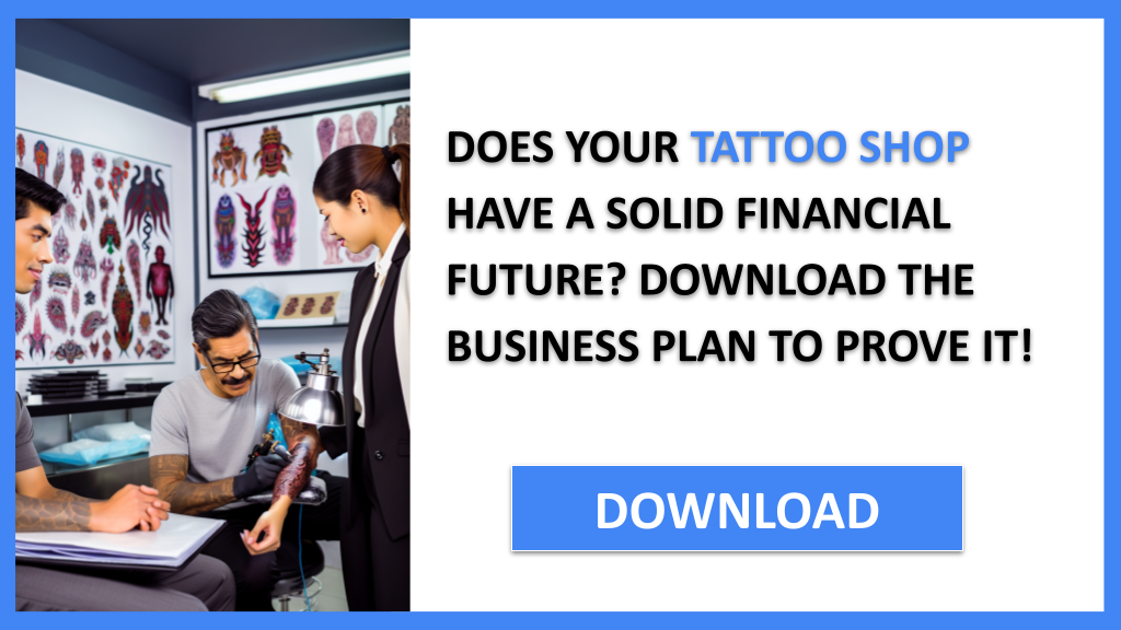 Business Plan Example for Tattoo Shop - Tattoo Shop Financial Plan- CTA1