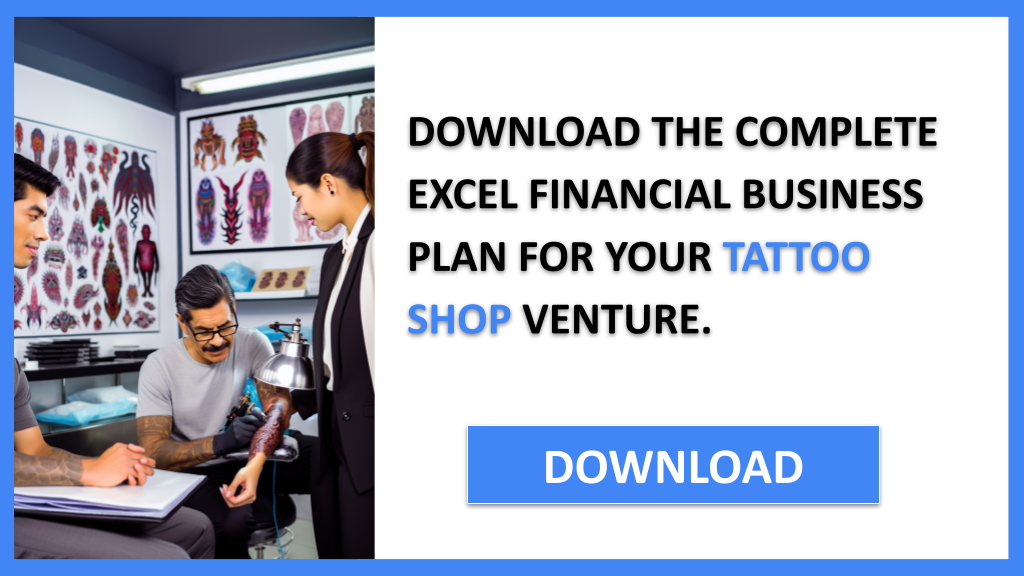 Business Plan Example for Tattoo Shop - Tattoo Shop Financial Plan- CTA2
