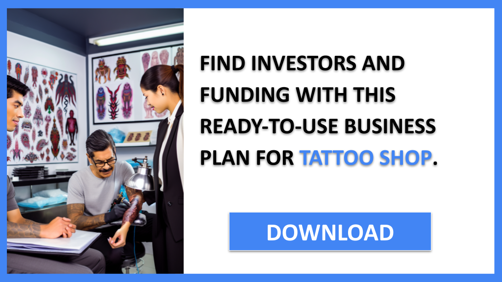 Business Plan Example for Tattoo Shop - Tattoo Shop Funding Options- CTA3