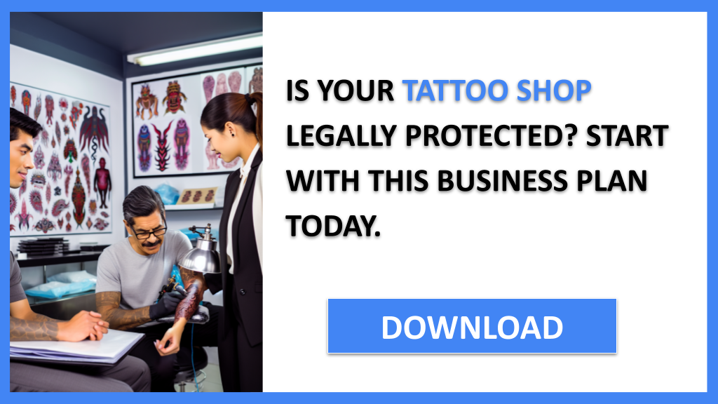 Business Plan Example for Tattoo Shop - Tattoo Shop Legal Considerations- CTA1