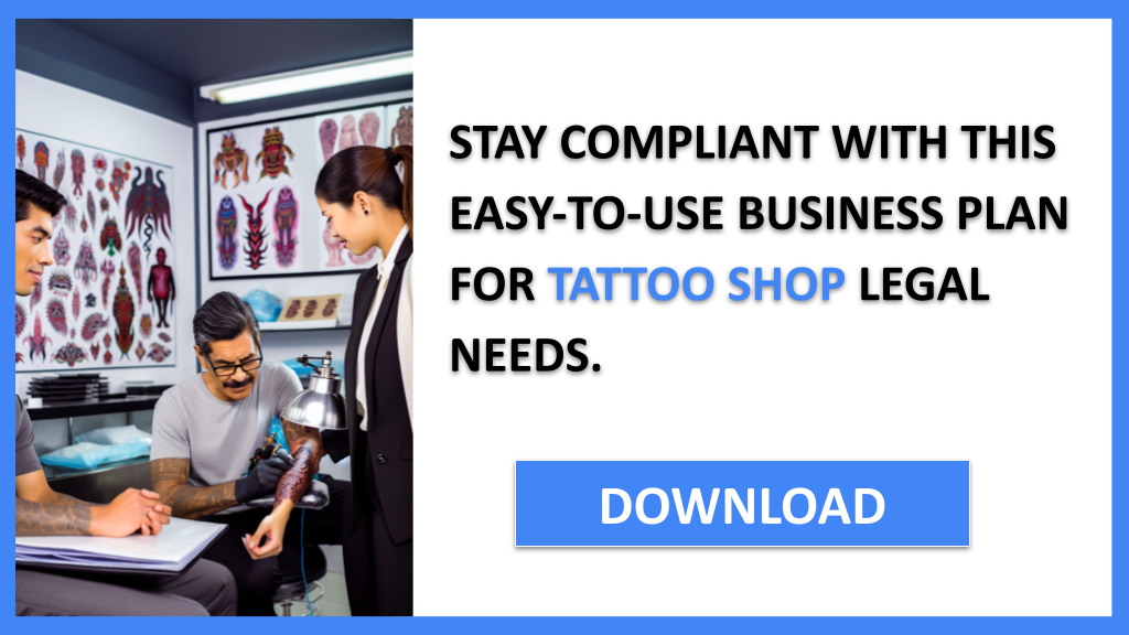 Business Plan Example for Tattoo Shop - Tattoo Shop Legal Considerations- CTA3