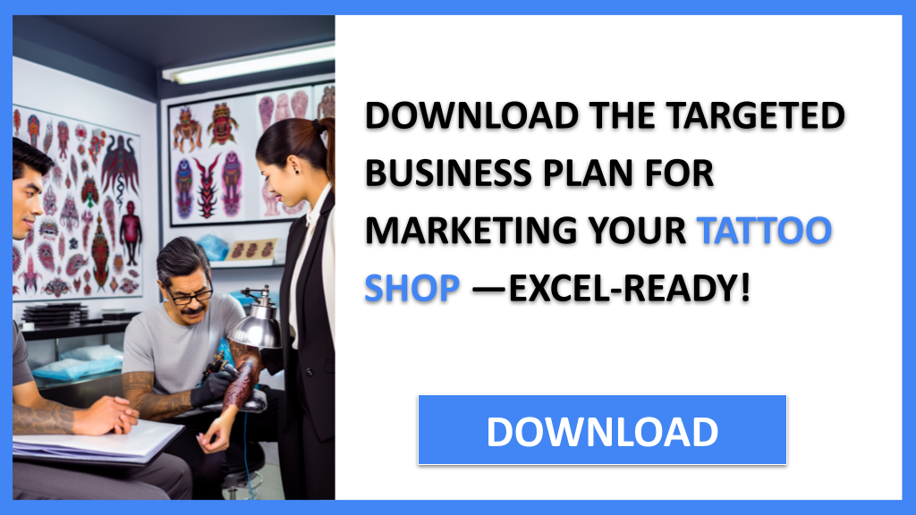 Business Plan Example for Tattoo Shop - Tattoo Shop Marketing Plan- CTA2