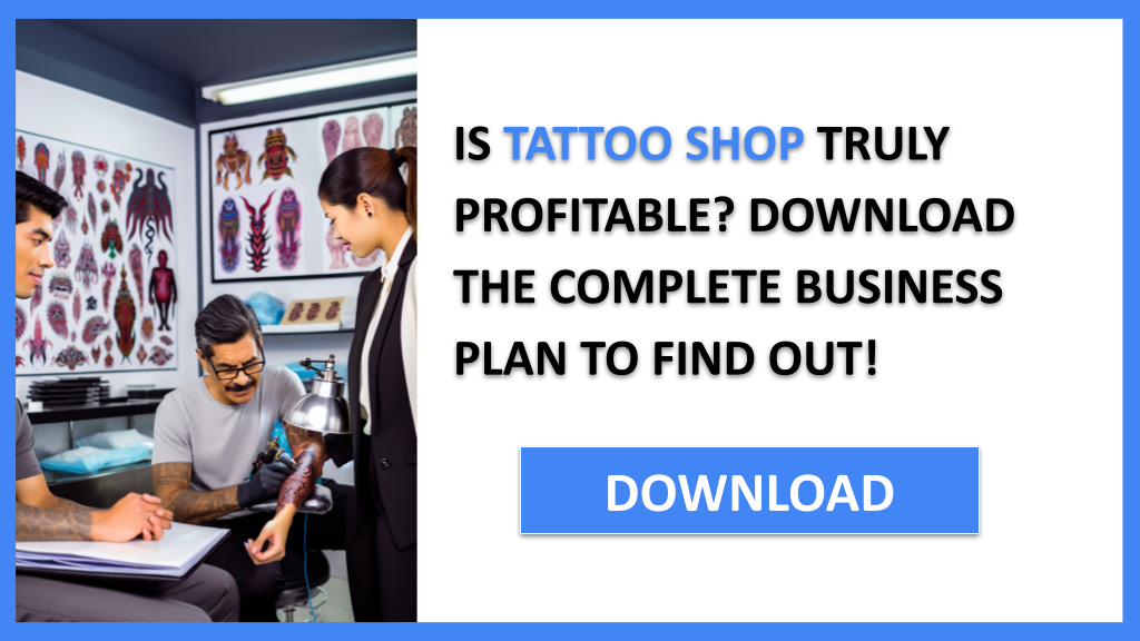 Business Plan Example for Tattoo Shop - Tattoo Shop Profitability- CTA1