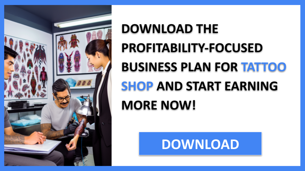 Business Plan Example for Tattoo Shop - Tattoo Shop Profitability- CTA3