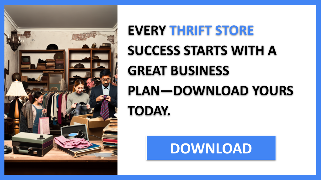 Business Plan Example for Thrift Store - Thrift Store Business Plan- CTA1