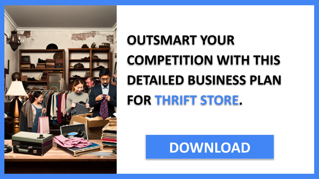 Business Plan Example for Thrift Store - Thrift Store Competition Study- CTA3