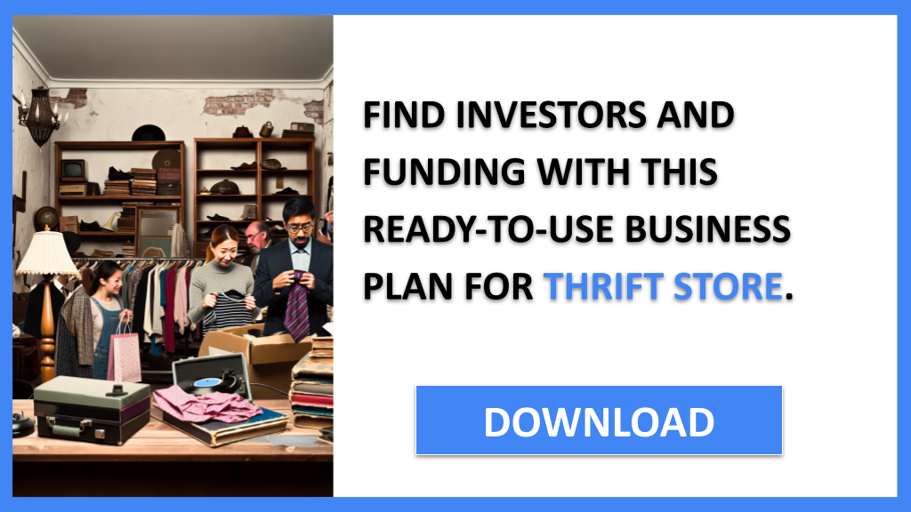 Business Plan Example for Thrift Store - Thrift Store Funding Options- CTA3
