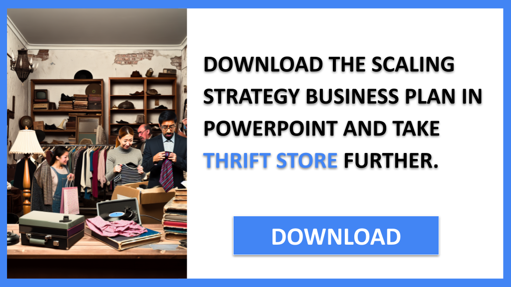 Business Plan Example for Thrift Store - Thrift Store Growth Strategy- CTA2