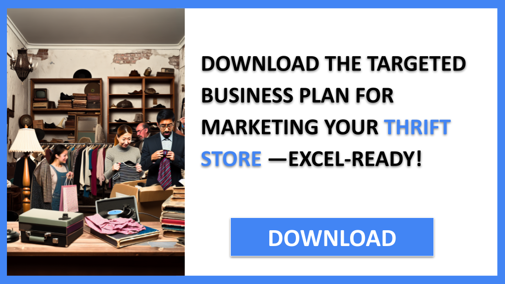 Business Plan Example for Thrift Store - Thrift Store Marketing Plan- CTA2