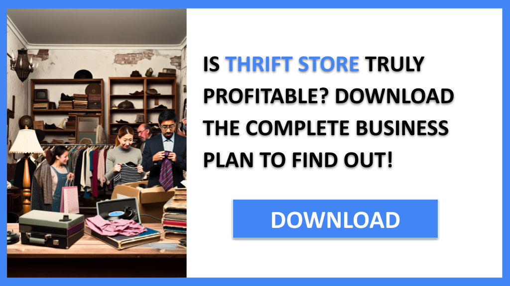 Business Plan Example for Thrift Store - Thrift Store Profitability- CTA1