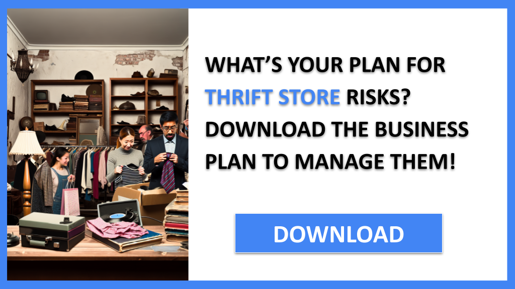 Business Plan Example for Thrift Store - Thrift Store Risk Management- CTA1