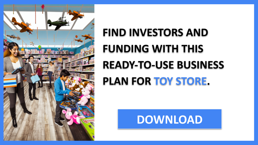 Business Plan Example for Toy Store - Toy Store Funding Options- CTA3