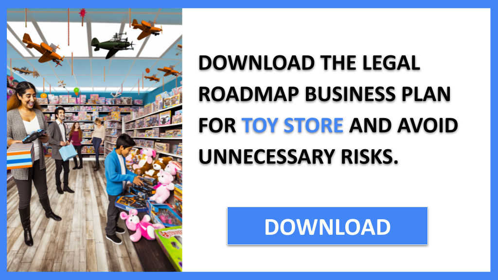 Business Plan Example for Toy Store - Toy Store Legal Considerations- CTA2