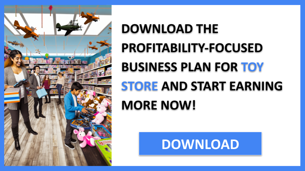 Business Plan Example for Toy Store - Toy Store Profitability- CTA3